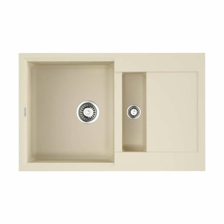 Кухонная мойка OMOIKIRI Sakaime 780-2 780x500 мм 2 чаши ваниль 4993115