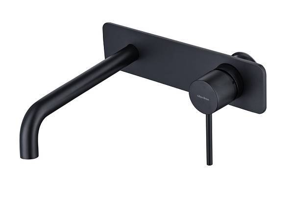 Смеситель для раковины Allen Brau Glority с внутренней частью черный матовый 5.51004-31