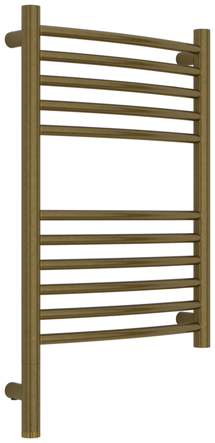 Полотенцесушитель электрический Сунержа Богема 3.1 выгнутая 400х600 мм левый состаренная бронза браш 05-6002-6040