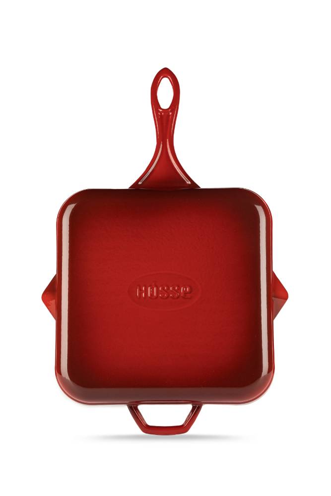 Сковорода-гриль квадратная Hascevher GTV 2828 Red 28х28 см A855528