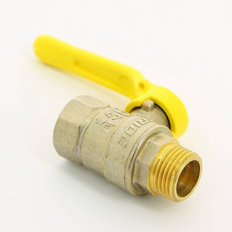 Кран шаровой для газа LD Pride 1/2 НВ полнопроходной рычаг 47.353.15