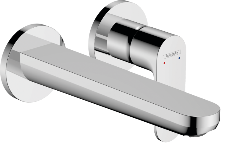 Смеситель для раковины Hansgrohe Rebris S настенный хром 72528000