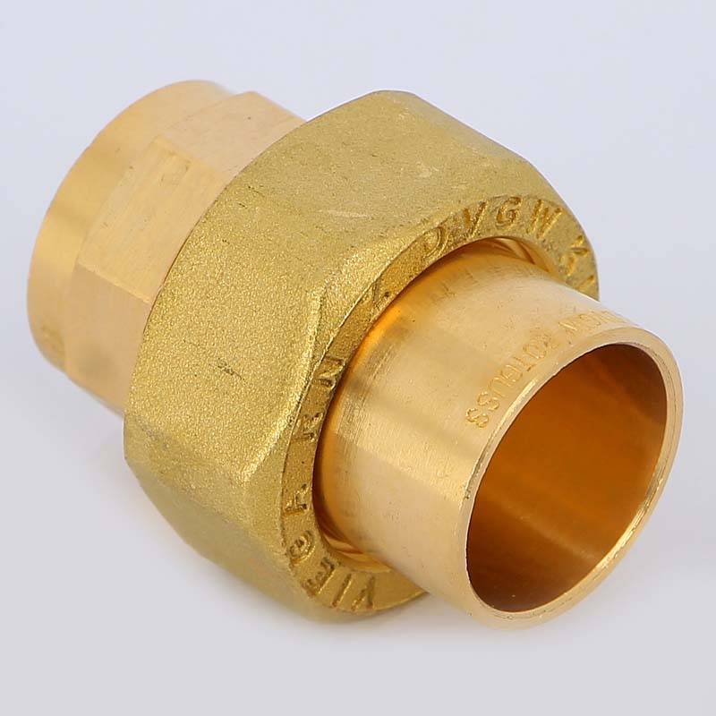 Разъемное соединение Viega 94343 пайка-пайка с плоской прокладкой 22 мм 116583