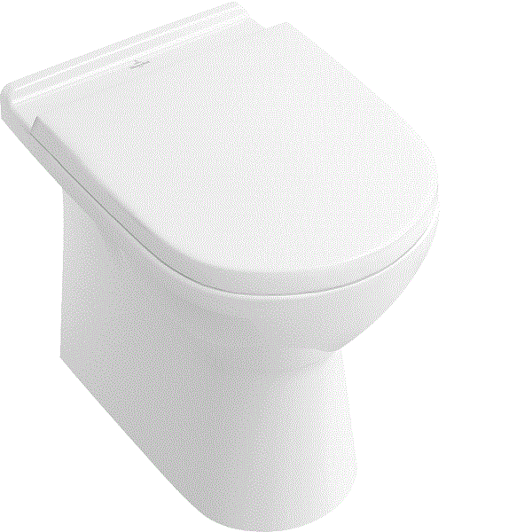 Унитаз приставной Villeroy & Boch ONovo 360x560 мм CeramicPlus 565710R1