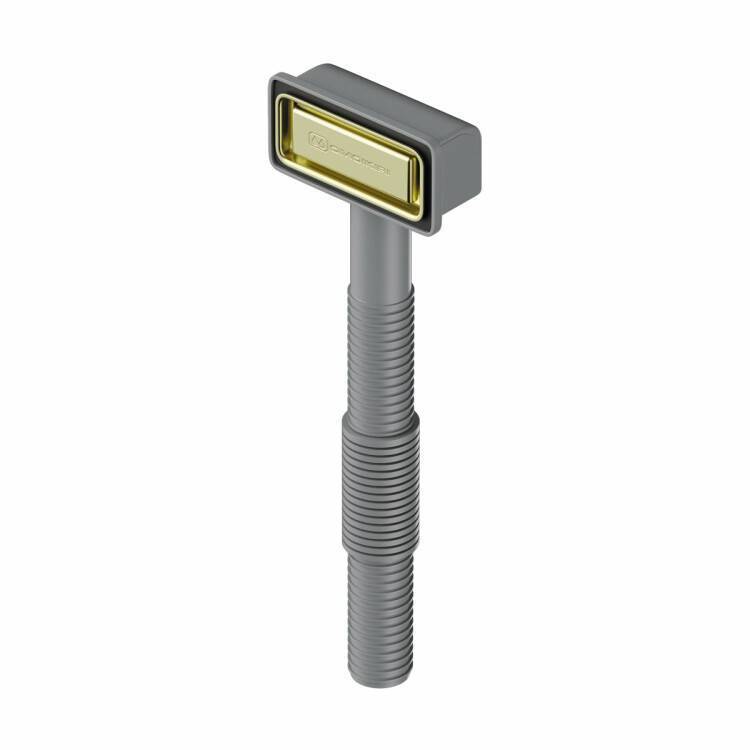 Сменный прямоугольный перелив OMOIKIRI OV-1-S-LG Светлое золото OV-1-S-LG