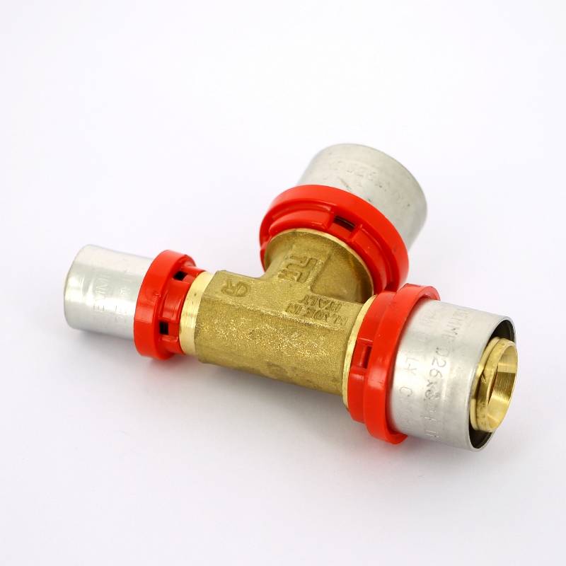 Тройник пресс Tiemme 26х26х16 мм 1650127