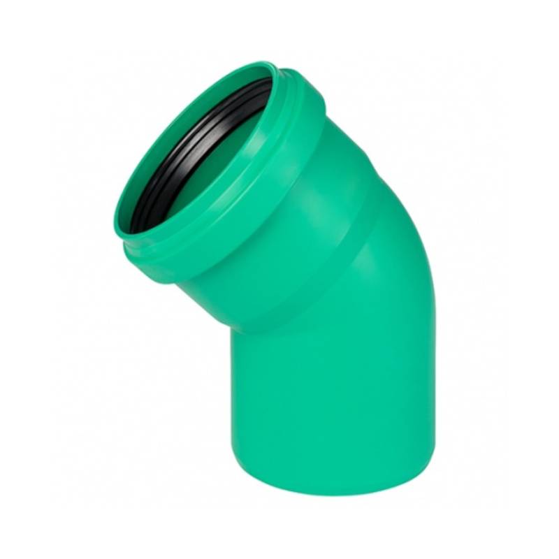 Отвод для внутренней канализации Ostendorf HT 110 мм 45° 771320