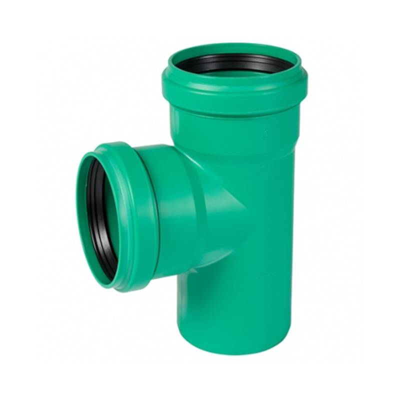 Тройник канализационный Ostendorf KG2000 110x110 мм 87° 774330