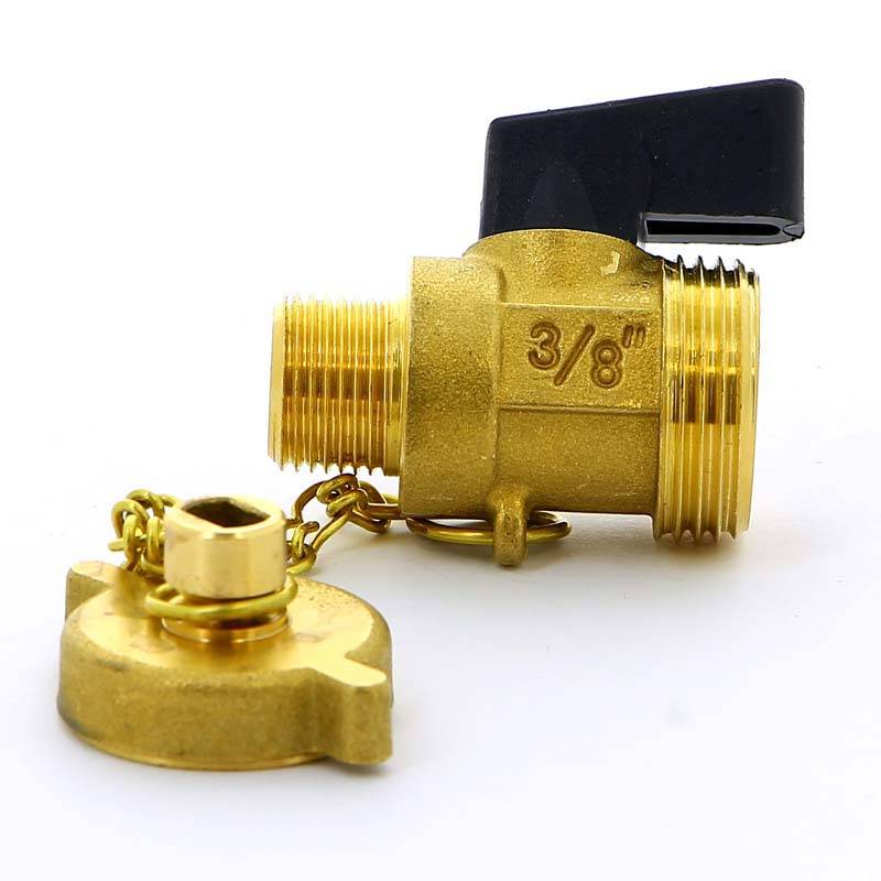 Кран сливной Tiemme Boiler со штуцером 3/8 2950024