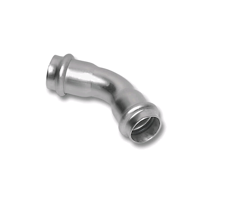 Отвод 45° SANHA NiroPress 316L 88.9 мм ВПр-ВПр 69041893