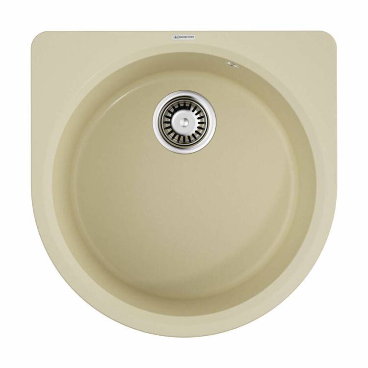 Мойка кухонная OMOIKIRI Akegata 510х510 мм ваниль 4993752