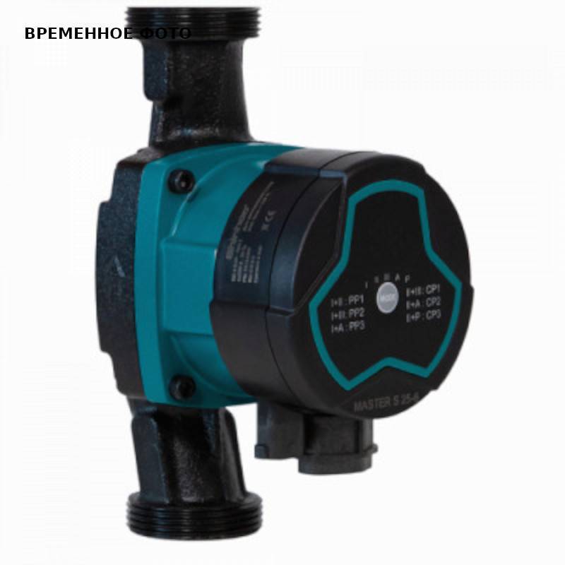 Насос циркуляционный энергосберегающий Shinhoo MASTER S 15-6 130 мм с гайками 71111008