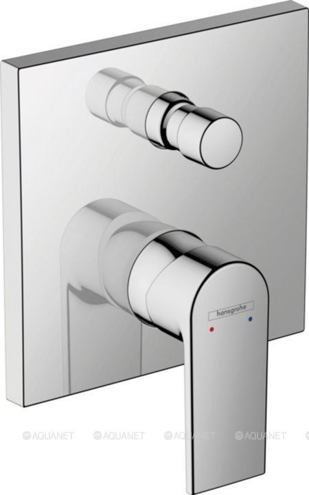 Смеситель для ванны Hansgrohe Vernis Shape встраиваемый хром 71469000