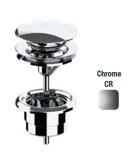 Донный клапан Almar нажимной хром E094000CR