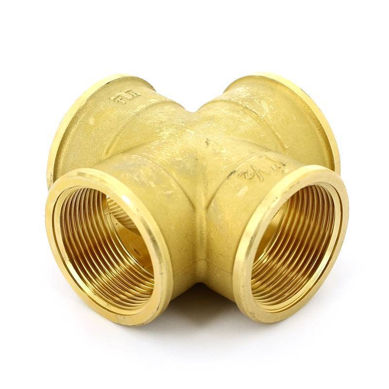 Крестовина латунная Tiemme 1 1/2 ВР 1500299