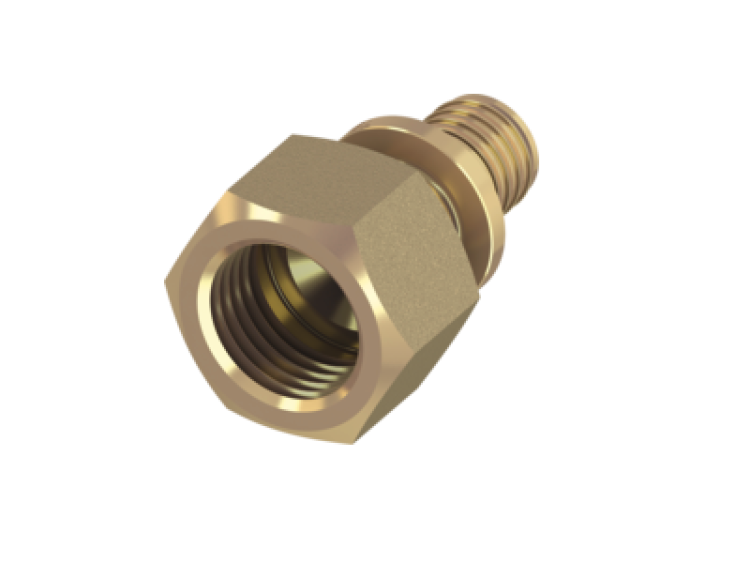 Муфта TECEflex с внутренней резьбой 25 x Rp 1 латунь 765009