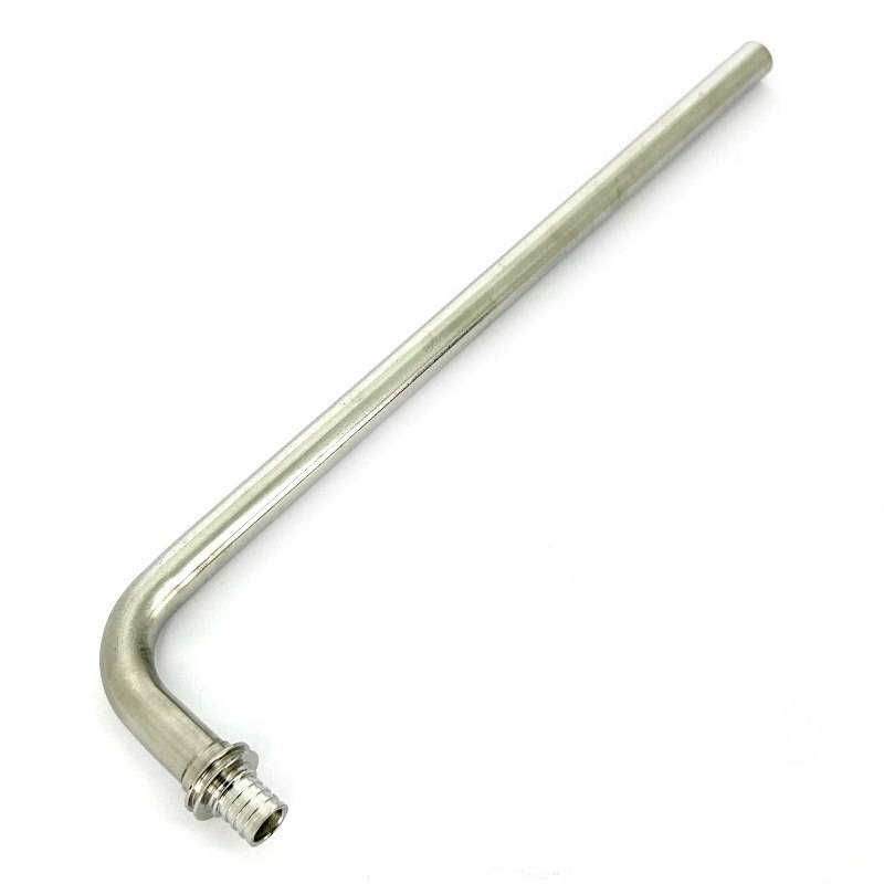 Угольник с трубкой аксиальный Uni-Fitt 16х15 мм L=300 мм 757S6153