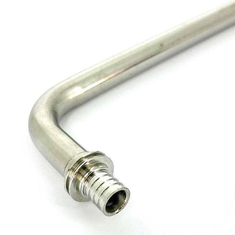 Угольник с трубкой аксиальный Uni-Fitt 16х15 мм L=300 мм 757S6153