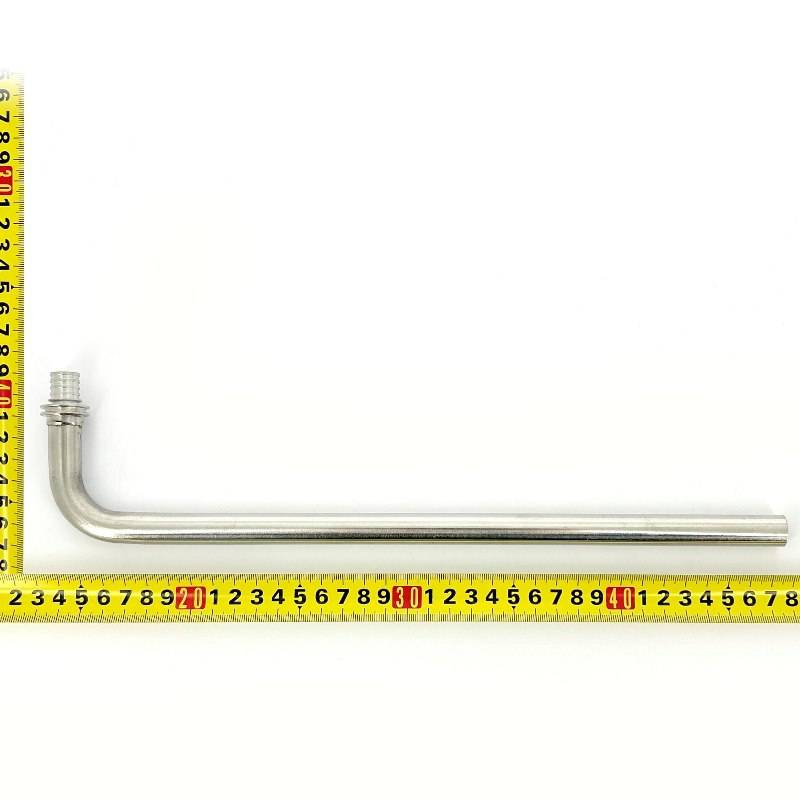 Угольник с трубкой аксиальный Uni-Fitt 16х15 мм L=300 мм 757S6153