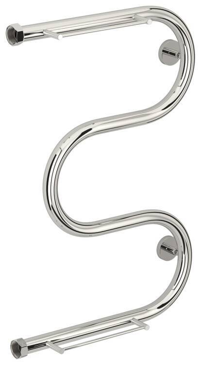 Полотенцесушитель водяной Сунержа М-образный+ с 2 полками 600x400 сталь 00-0008-6040