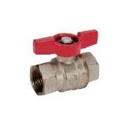 Кран шаровой полнопроходной Giacomini DADO R951 1/2 В-В бабочка R951X023