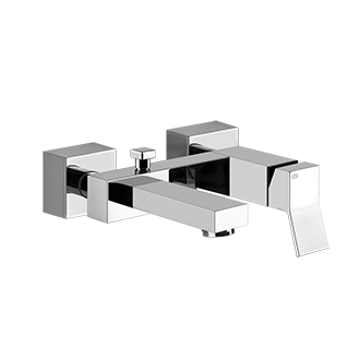 Смеситель для ванны и душа Gessi Rettangolo K встраиваемый хром 53013-031