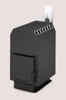 Отопительная печь Теплодар ТОП-модель-200 со стальной дверцей АПО.06.000.00-01