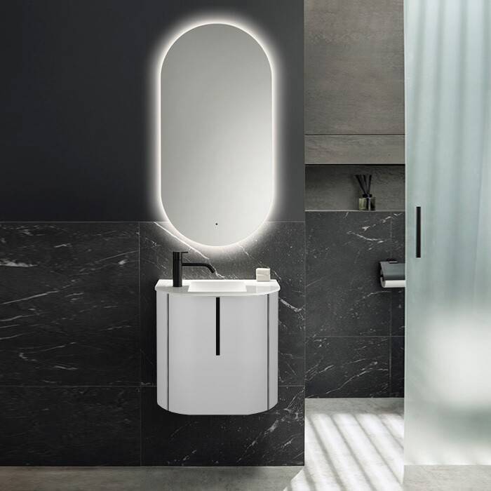 Тумба под раковину Burgbad Lavo 2.0 530х350х492 мм White high gloss SGCG053LF5048C0037G0227