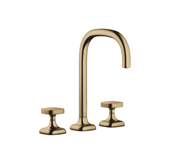 Смеситель для раковины Dornbracht COYA вентильный Dark Brass сатинированный 2071340439