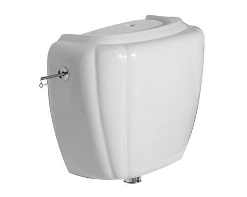 Сливной бачок Globo Paestum 470х230х370 мм белый PA010.BI