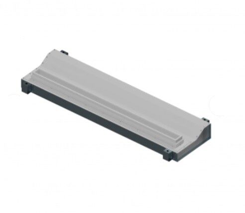 RAN-1-800-20-w, Щелевой диффузор, Flexag, с КСД под натяжной потолок, цвет-белый