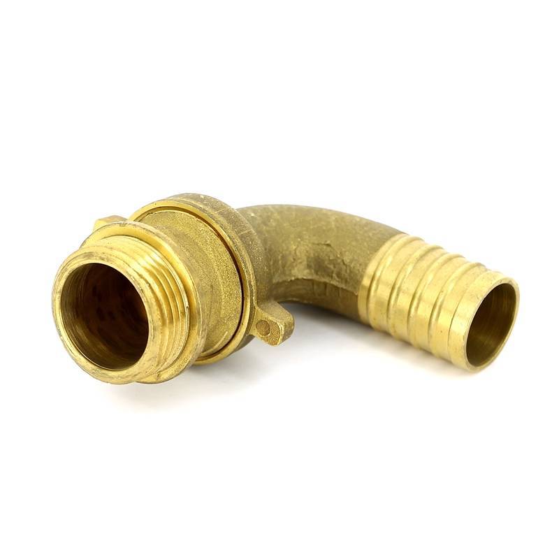 Штуцер для шланга Tiemme 1503 1/2 наружная резьба угловой разъемный 1500490