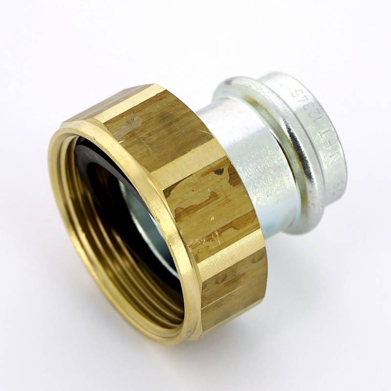 Муфта пресс Viega Prestabo с накидной гайкой 28х1 1/2 оцинкованная сталь 601102