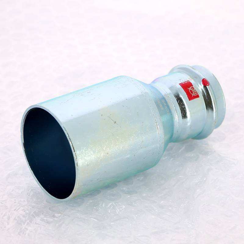 Муфта-вставка пресс из оцинкованной стали Viega Prestabo 54х35 мм 642792