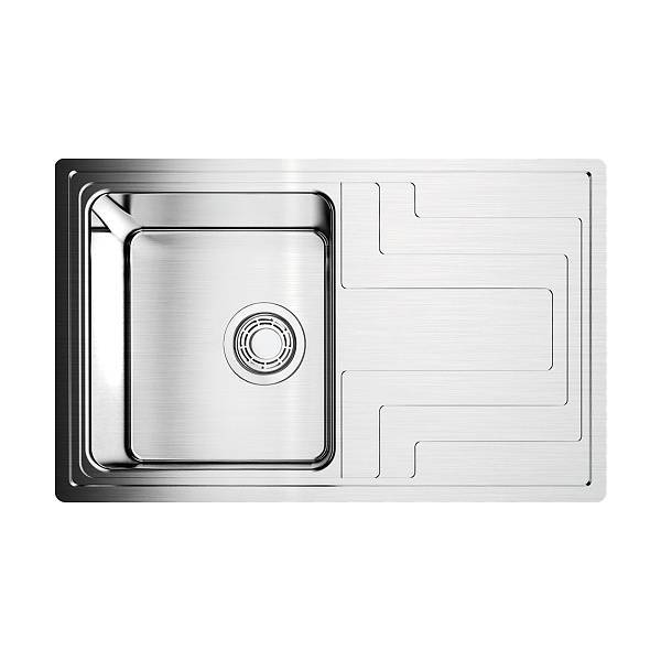 Кухонная мойка Omoikiri Mizu 78-IN нержавеющая сталь 78x48 см оборачиваемая 4973730