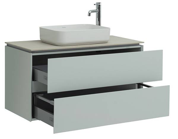 Тумба под раковину Allen Brau Infinity 100 см серый 1.21003.PWM