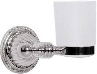 Стакан для зубных щеток подвесной Boheme Hermitage хром 10383