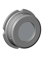 Клапан обратный осевой межфланцевый Hogfors CA6469 DN32 PN40 нержавеющая сталь CA64690032