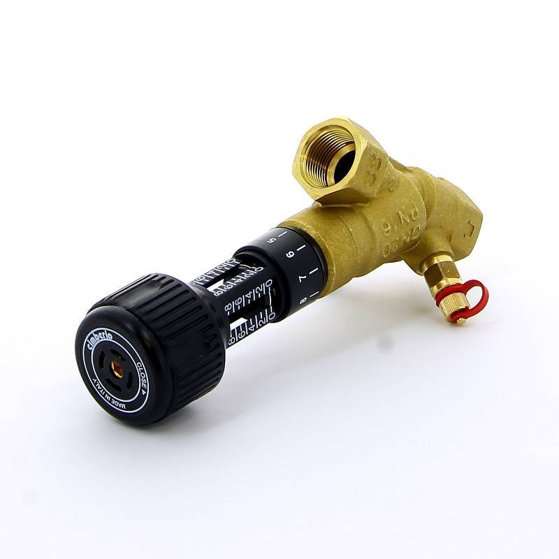 Клапан балансировочный ручной Cimberio CIM 747OT 3/4 ВВ с 2 ниппелями CIM 747OT N 3/4