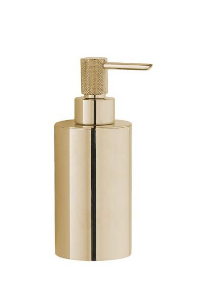 Дозатор для жидкого мыла Boheme Uno настольный золото 10980-G