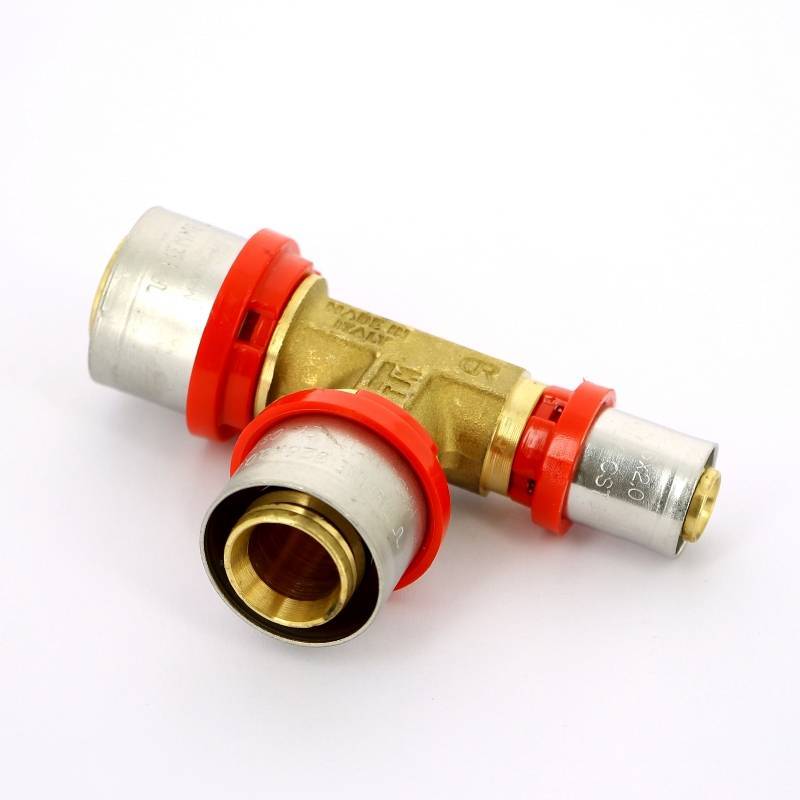 Тройник пресс Tiemme 26х26х16 мм 1650127