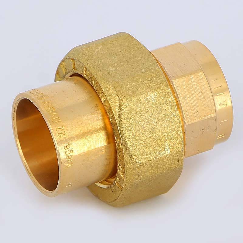 Разъемное соединение Viega 94343 пайка-пайка с плоской прокладкой 22 мм 116583