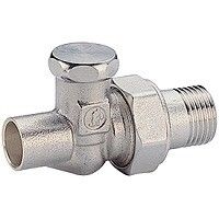 Клапан отсечной Giacomini прямой 1/2 x 15 мм R17CX003