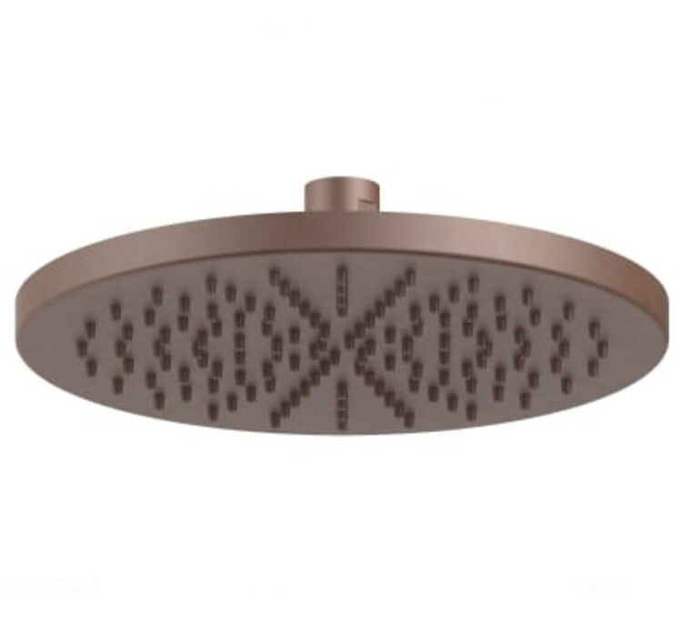 Верхний душ Fantini 204x204 мм настенный/потолочный Matt Copper PVD 86P98136