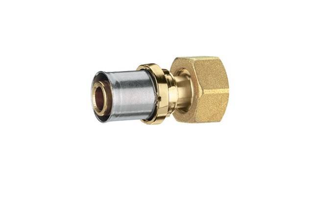 Переходник-фитинг Giacomini 1/2x16x2.0 мм с накидной гайкой R179Y053