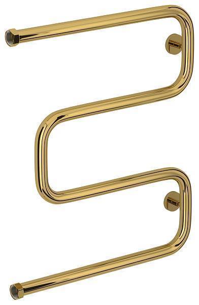 Полотенцесушитель водяной Сунержа Ш-образный 500х600 мм золото 03-0014-6050