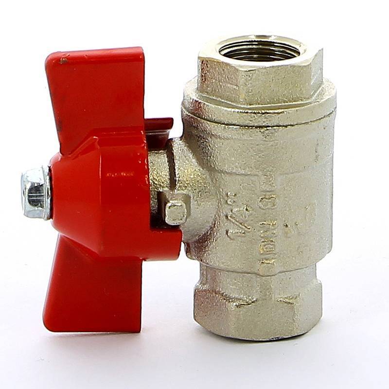 Кран шаровой Itap IDEAL 1/4 ВВ ручка-бабочка 0920014