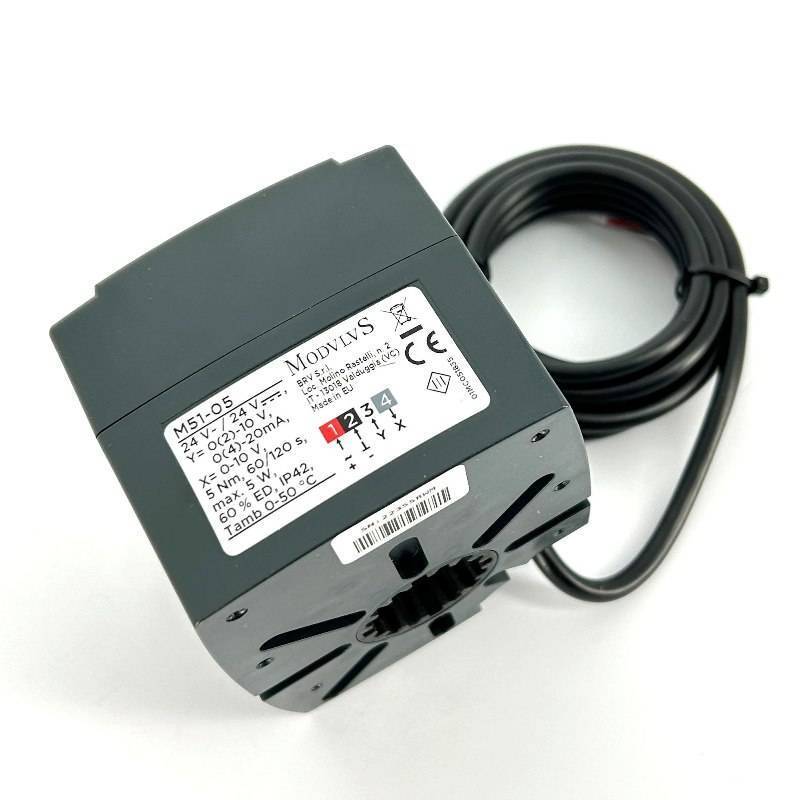 Сервопривод для клапана Uni-Fitt пропорциональный 24 В 5 Нм 120 с 372P0024