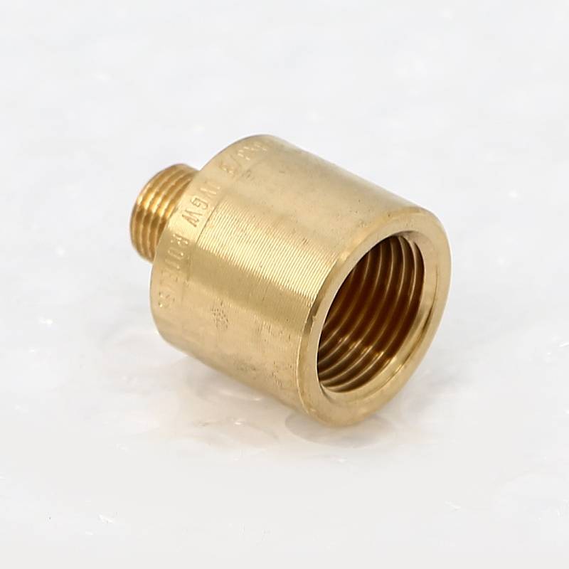 Переходник круглый Viega 1/8 x 3/8 дюйма НВ бронза 441135