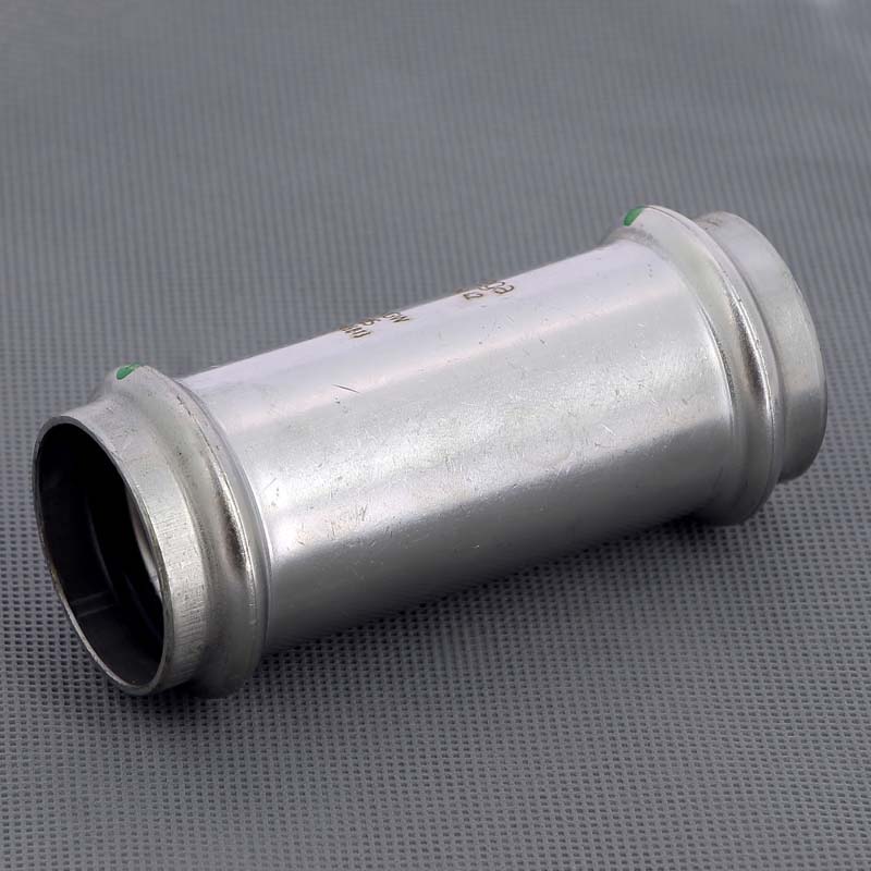 Муфта надвижная пресс Viega Sanpress Inox нержавеющая сталь 42 мм 436421